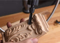Adaptor de sculptat lemn Complet Pt. Polizor Drept Biax, masina infiletat (DALTA ELECTRICA)