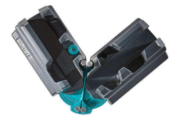 Echer Reglabil cu Ghidaj Pentru Taiere Plinta 100mm - Wolfcraft 6948200