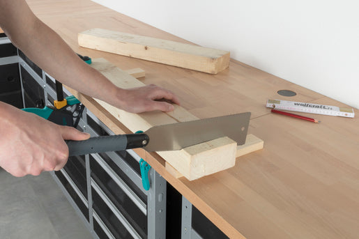 Fierastrau japonez profesional Wolfcraft pt. taiat lemn, plastic, crengi, etc.