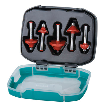 Set 5X freze lemn coada ø 8MM WOLFCRAFT - 8754000