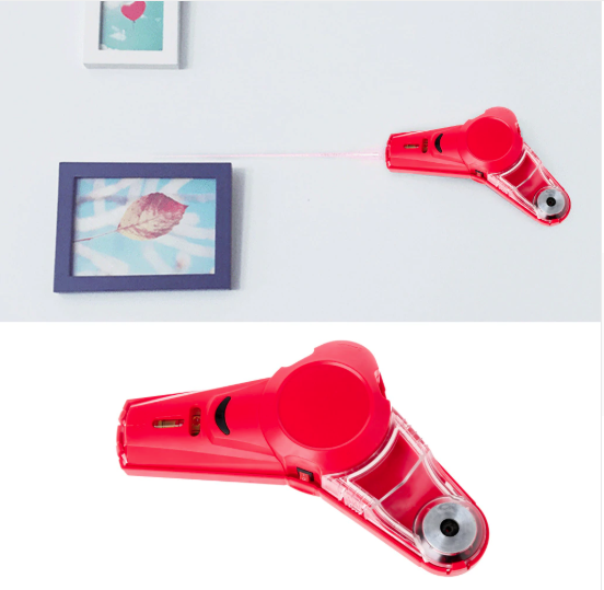 Dispozitiv cu ghidaj de gaurit, 3-in-1 LASER, BOLOBOC, COLECTOR PRAF