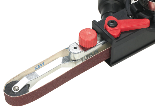 Adaptor de slefuit, slefuitor cu banda portabil pentru flex