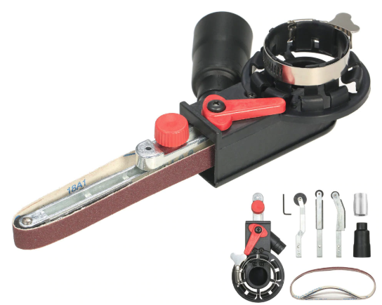 Adaptor de slefuit, slefuitor cu banda portabil pentru flex