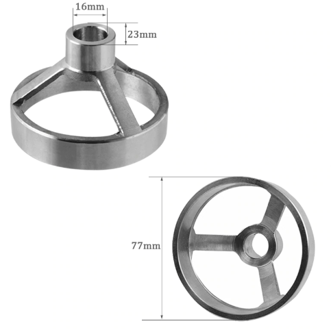 Set ghid gaurire perfecta, perpendiculara in lemn, cu limitare profunzime (7 PIESE)