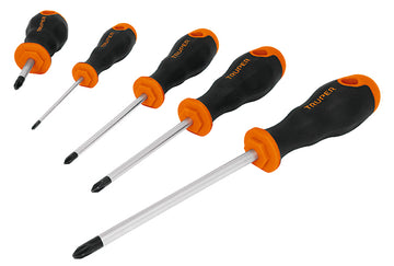 Set 5 surubelnite cu piulita hexagonala - TRUPER