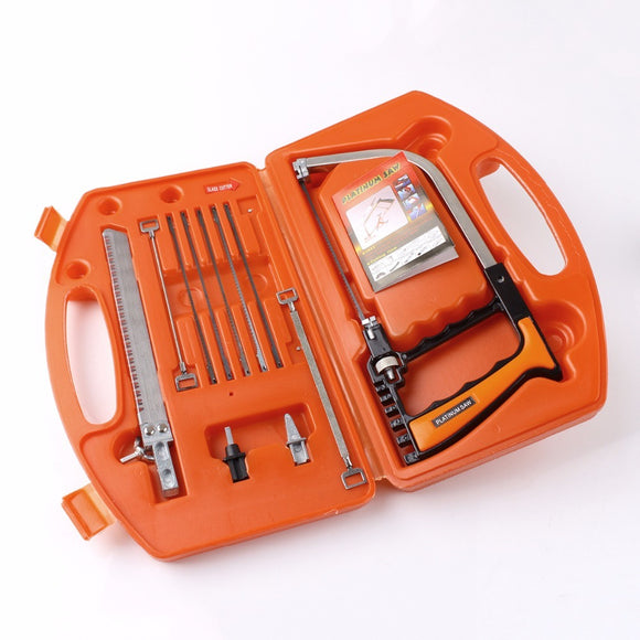 11-IN-1 Trusa mini fierastrau multifunctional de mana (lemn, metal, sticla, plastic)