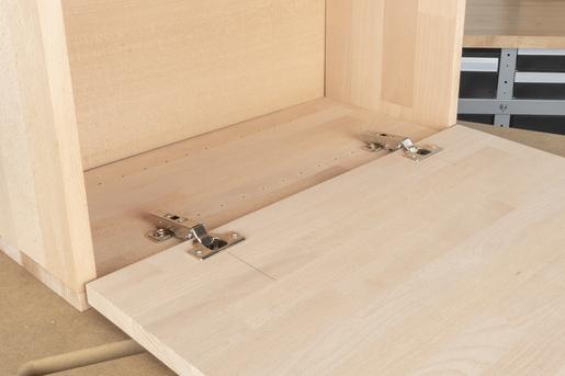 Set sablon de gaurire pt. balamale/fitinguri, Ø 35 mm, 5 piese - Wolfcraft 4656000