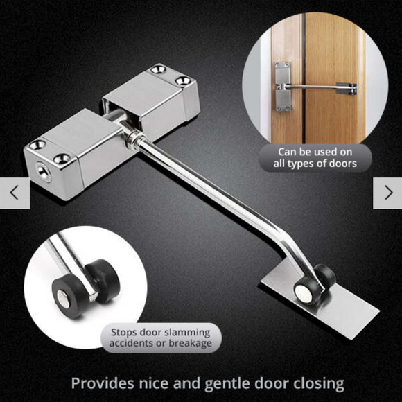 Sistem de impingere, inchidere automata si mentinere a usii 98 x 160 x 20mm
