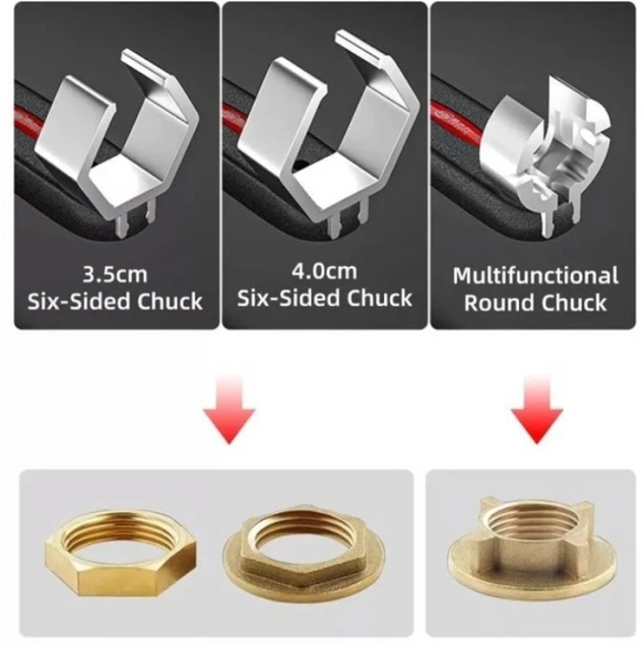 Cheie universala reglabila cu doua falci, doua capete