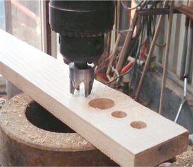 Set 4 freze pentru cepuri, dopuri sau capace lemn - 0