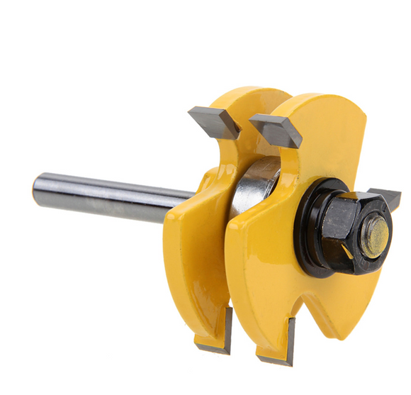 Set 2x freze imbinari lemn 18mm ”T” lamba si uluc, nut si feder, coada 8mm