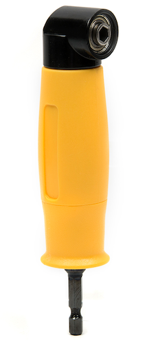 Adaptor Masina gaurit/ bormasina, pt bituri, 90° prindere hexagonala - 0