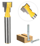 Freza lemn pentru canale/ santuri in ”T”, pt piulita M6 Coada de 8mm-1