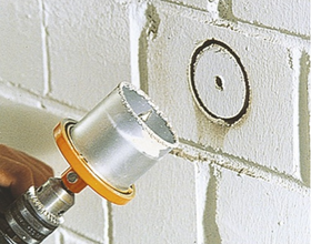 SET 4X carote/ freze diamantate Ø33-83 mm GRESIE, FAIANTA - WOLFCRAFT 3478000 - 0