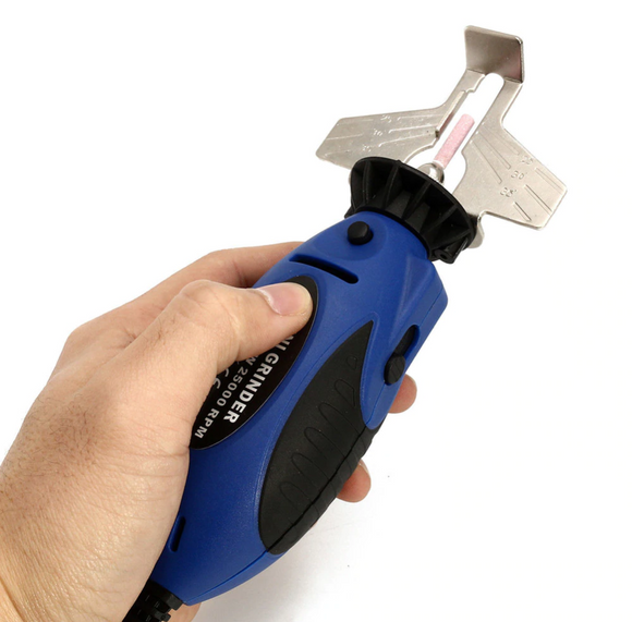 Set ascutitor electric 220v COMPLET pentru lant de drujba