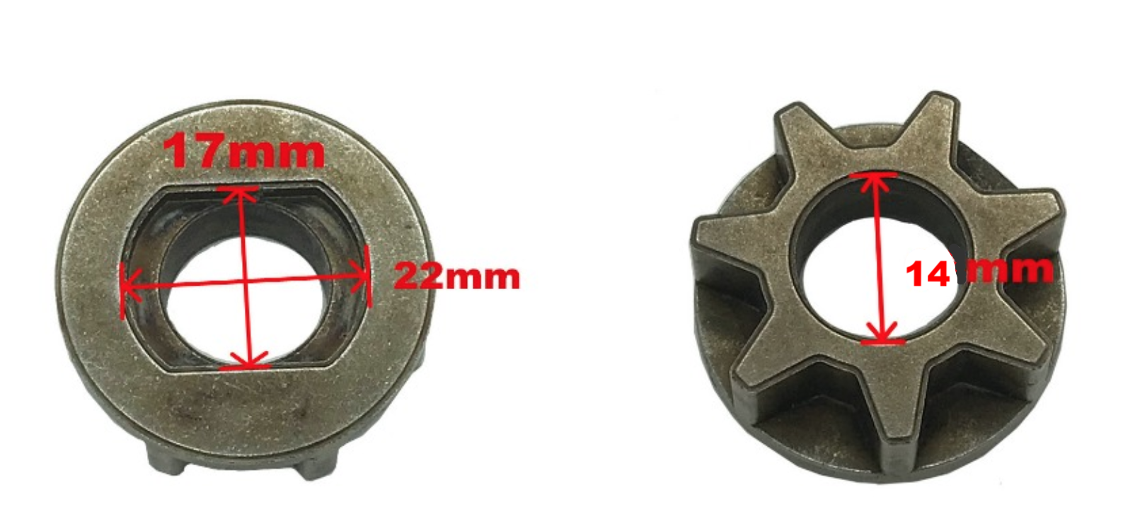 Adaptor tip drujba complet, PT. FLEX (115, 125 mm) CU AUTOLUBREFIERE