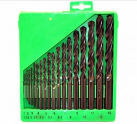 Set 19x Burghie Metal HSS 1 - 13 mm