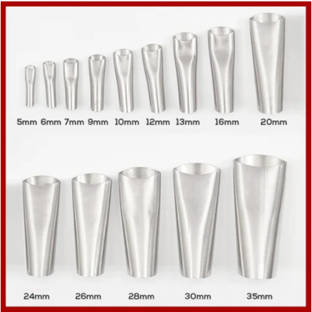 Set 14x Duze Pentru Aplicat/Intins Silicon - Otel Inoxidabil