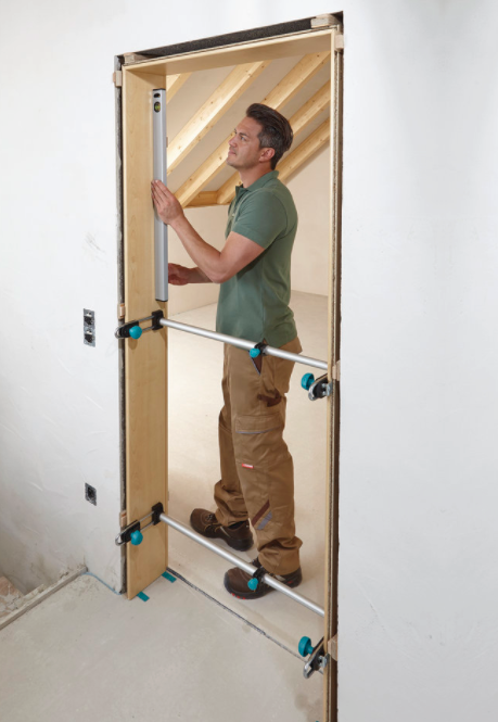 1x Distantier Pentru Montaj Captuseli Usa 60-100 cm ”Easy” Wolfcraft 3675000