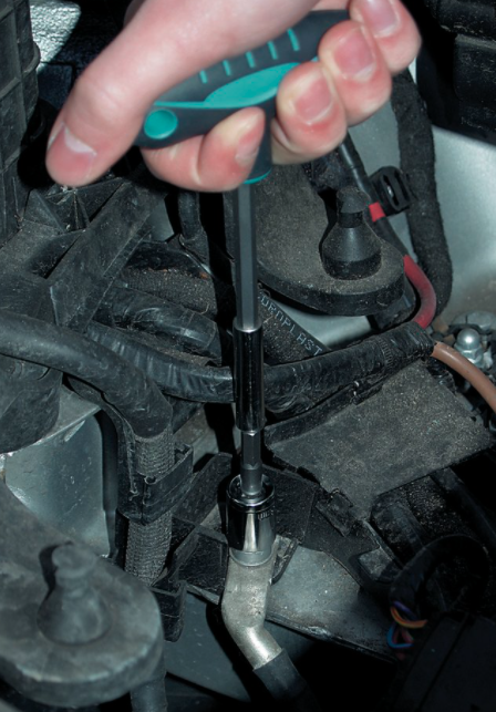 Surubelnita in T cu Magnet Pentru Bituri - Wolfcraft 1235000 - 0