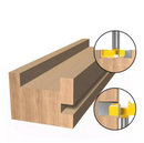 Freza Lemn Pentru Planare, Canelare Coada 8mm, 51mm diametru-2