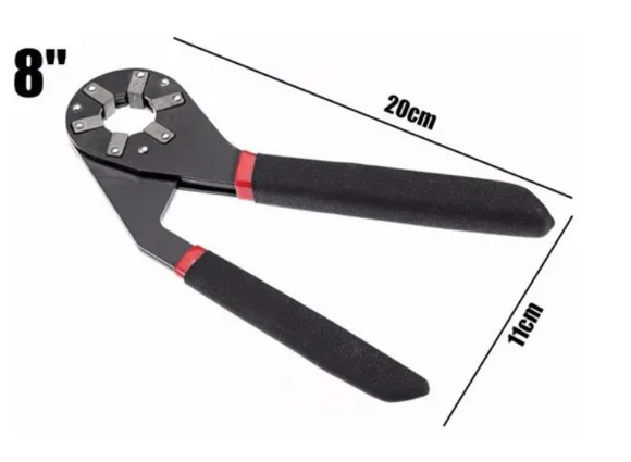 Cheie/patent universal Hexagonal Autoreglabil 12-20mm