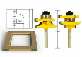 Set 3x Freze Pentru Rame, Usi Dulap, Geamuri, Sertare Profil Contraprofil - 8mm - 0