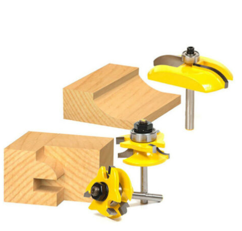 Set 3x Freze Pentru Rame, Usi Dulap, Geamuri, Sertare Profil Contraprofil - 8mm și 12 mm tablie