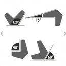 Magnet Fixare pt. Sudare, 15º, 60º, 90º, 120º, 9 kgf - HANDY-3
