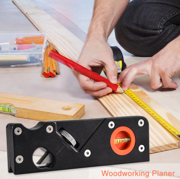 Unealta Pt Sanfren/Sanfrenat Canturi Lemn 2-in-1 cu Nivela/Boloboc