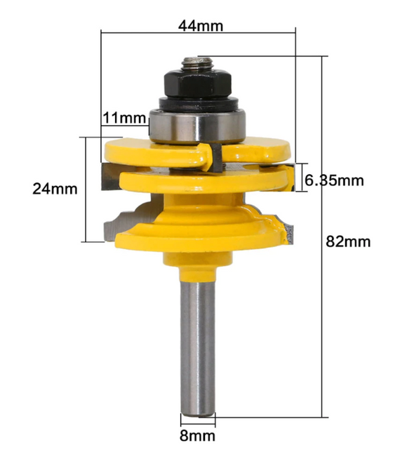 Freza lemn pentru profile rame de usi, geamuri, oglinzi, etc.