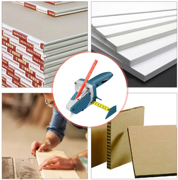 Dispozitiv 3-in-1 Pt. Masurat, Marcat si Taiat Rigips, ghips carton