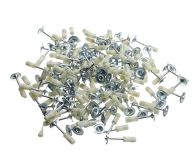 Set 200x Cuie, Bolturi Beton Pentru Pistolul de Tras Cuie, Bolturi, tip ciuperca, cu autopropulsare - 0