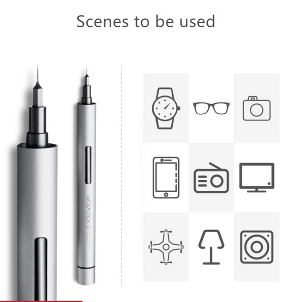 XIAOMI WowStick Try 1p+, Set Mini Surubelnita Electrica cu Bituri