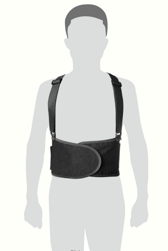 Curea / brau suport spate cu bretele reglabile, M 110 mm