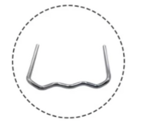 Set x100 cleme, sarme, agrafe Pentru Kit, Pistol de Reparat Obiecte Plastic