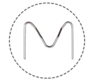 Set x100 cleme, sarme, agrafe Pentru Kit, Pistol de Reparat Obiecte Plastic