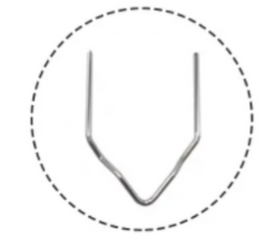 Set x100 cleme, sarme, agrafe Pentru Kit, Pistol de Reparat Obiecte Plastic