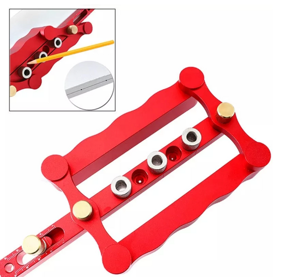 Dispozitiv, Set Dibluire cu autocentrare 6, 8, 10 mm, aluminiu