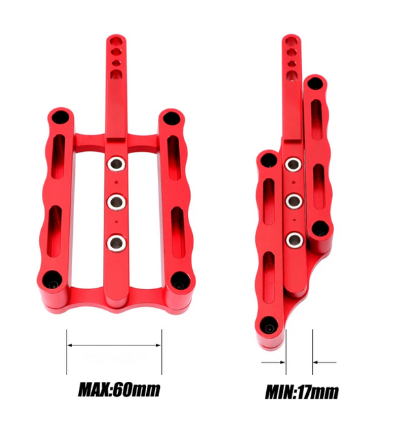 Dispozitiv, Set Dibluire cu autocentrare 6, 8, 10 mm, aluminiu