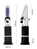 Refractometru ATC 4-in-1 lichide auto, (acid baterie, antigel, lichid parbriz, adblue)-3