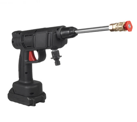 Set pistol presiune cu jet de apa portabil, pe acumulator, baterie 21V (spumare, 2 jeturi)