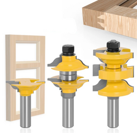 Set 3x Freze Lemn Imbinari Lamba Uluc (usi mobilier, geamuri) coada 12mm - 0