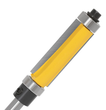 Freza copiere cu doi rulmenti, parte activa 38mm, coada 6.35mm
