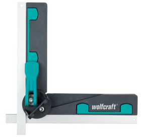Echer reglabil multifunctional pentru sablonat unghiuri, cu magneti Wolfcraft 6957000 - 0