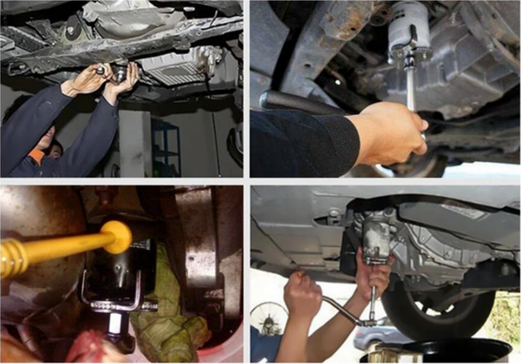 Adaptor, accesoriu auto reglabil pt desfiletat, desfacut, demontat filtru auto ulei