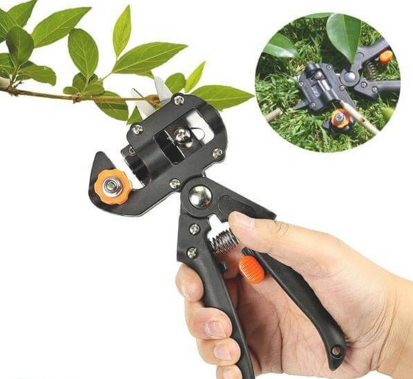 Unealta tip foarfeca/patent/cleste pentru altoit pomi