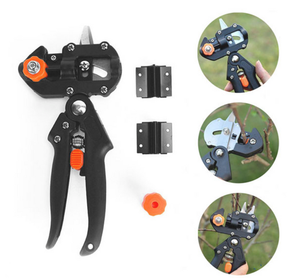 Unealta tip foarfeca/patent/cleste pentru altoit pomi