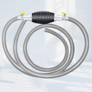 Pompa manuala transfer apa, combustibil, lichide cu amorsare prin para, 3 m-4