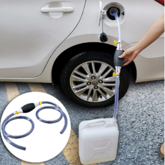 Pompa manuala transfer apa, combustibil, lichide cu amorsare prin para, 3 m